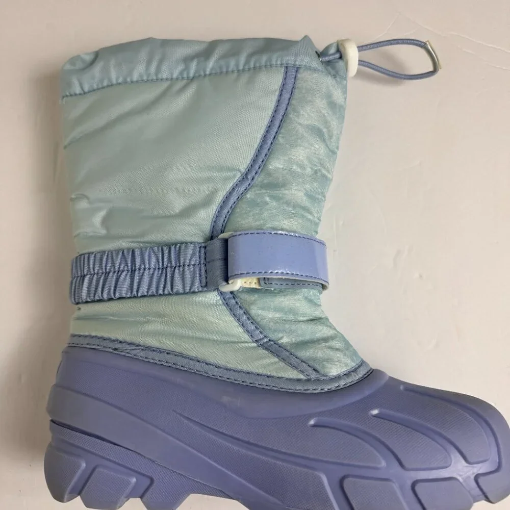 SOREL Disney’s Frozen Blue Snow Boots Size 3